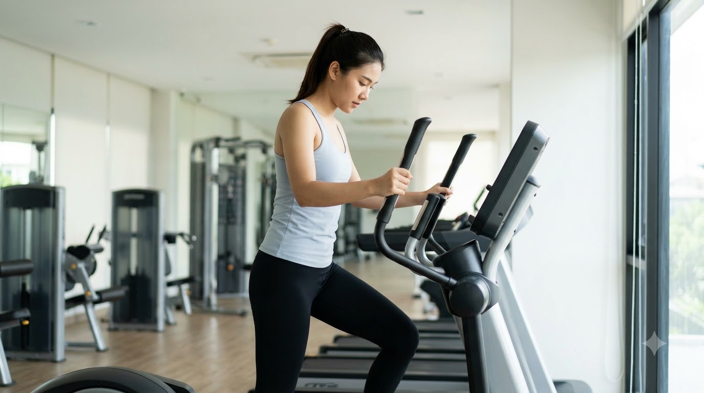sai lầm khi dùng máy tập elliptical - các bước thực hiện chi tiết sai lầm khi dùng máy tập elliptical - các bước thực hiện chi tiết