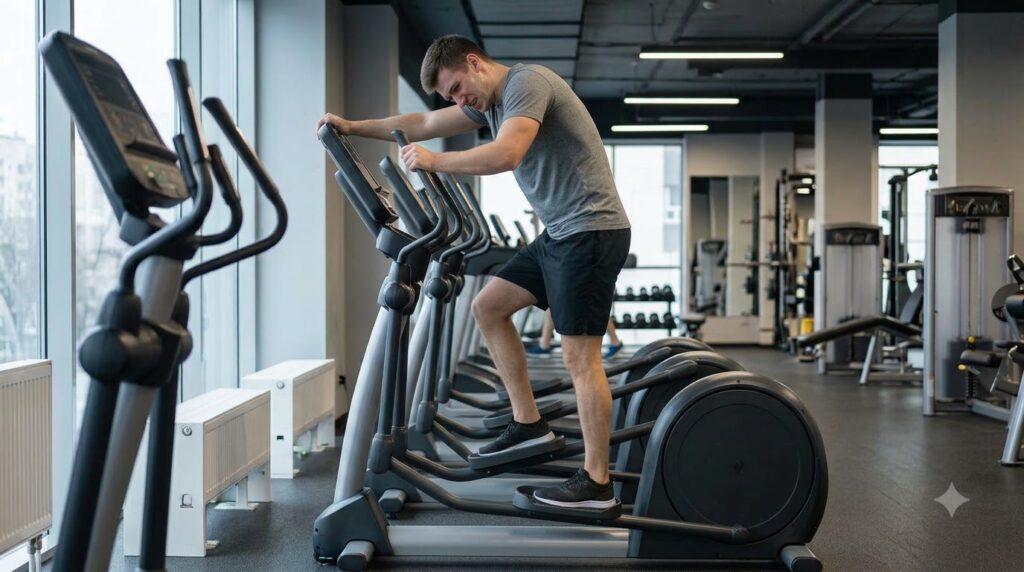 9 sai lầm khi sử dụng máy tập elliptical cần tránh 1 sai lầm khi dùng máy tập elliptical - hướng dẫn