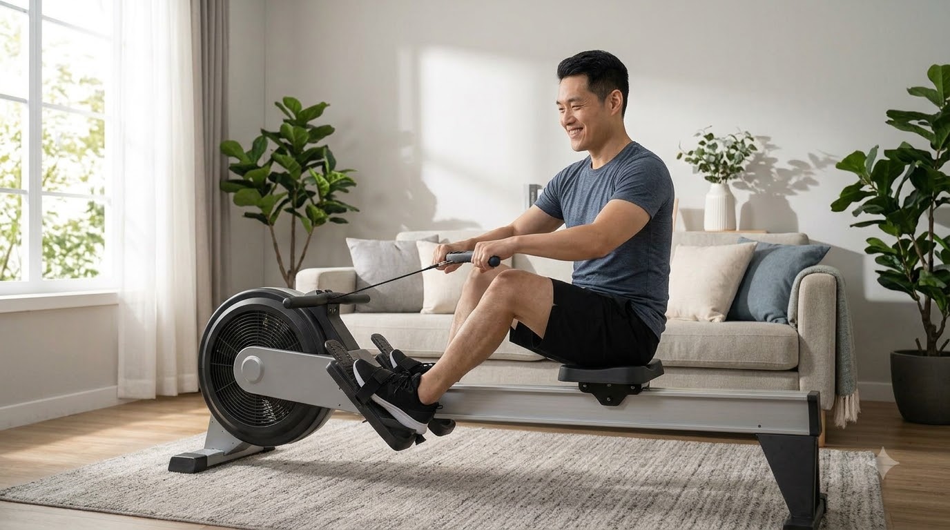 cách chọn chiều dài ray máy chèo thuyền - kết quả thành phẩm cách chọn chiều dài ray máy chèo thuyền - kết quả thành phẩm