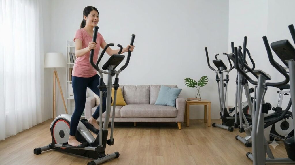 Hướng dẫn chọn chiều dài sải chân máy elliptical cho gia đình 1 cách chọn chiều dài sải chân máy elliptical - hướng dẫn