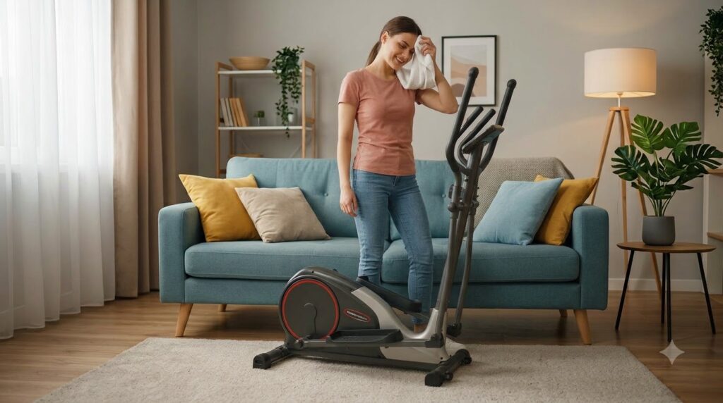 Máy tập elliptical nhỏ gọn tốt nhất cho nhà có diện tích hạn chế 1 máy tập elliptical nhỏ gọn - hướng dẫn