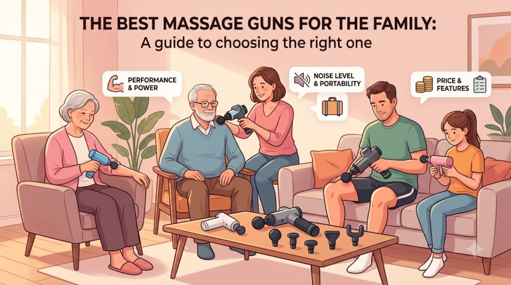 Súng massage tốt nhất cho gia đình: Hướng dẫn chọn mua 1 súng massage tốt nhất cho gia đình - tổng quan và chuẩn bị