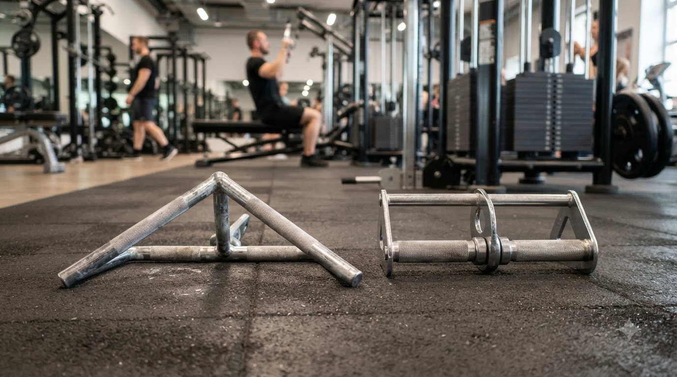 Núm kéo và chốt lò xo điều chỉnh góc ghế tập tạ Chốt kéo lò xo trên ghế tập tạ gài vào lỗ định vị để giữ góc đệm