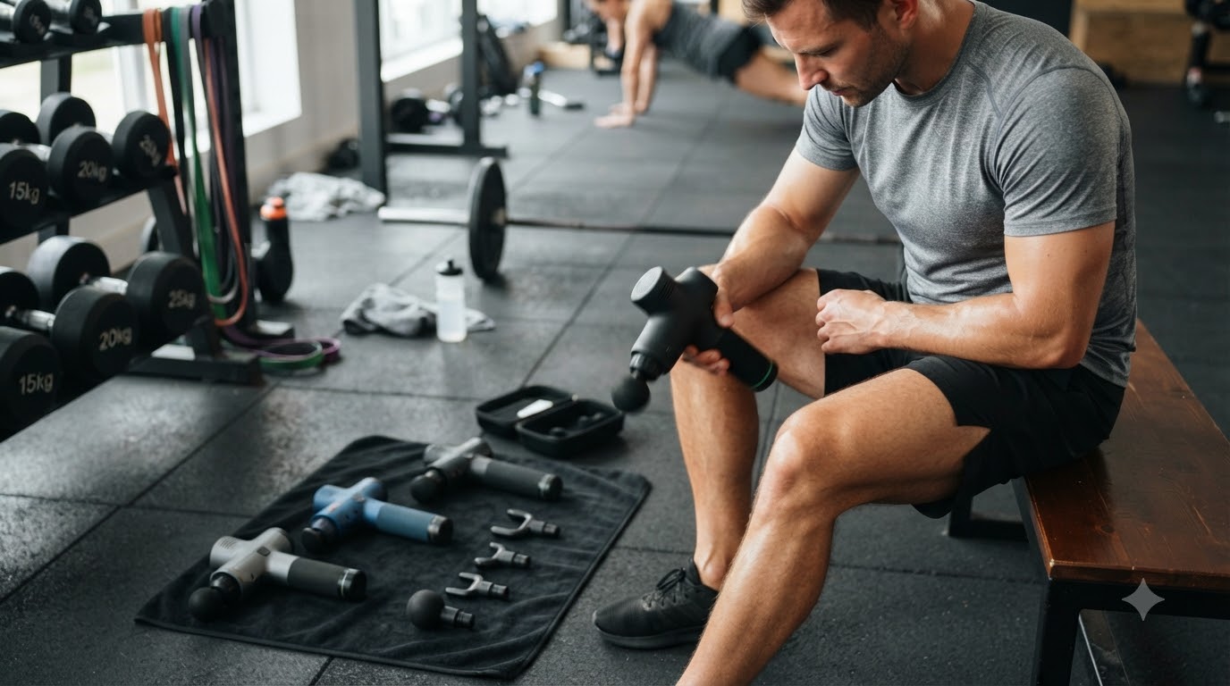 Sơ đồ phân biệt biên độ đầu massage, tần số gõ và lực dừng