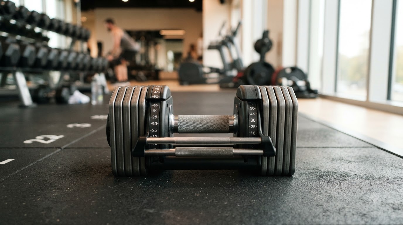 Kích thước thân tạ, vùng nắm tay cầm và không gian đặt tạ cần đối chiếu