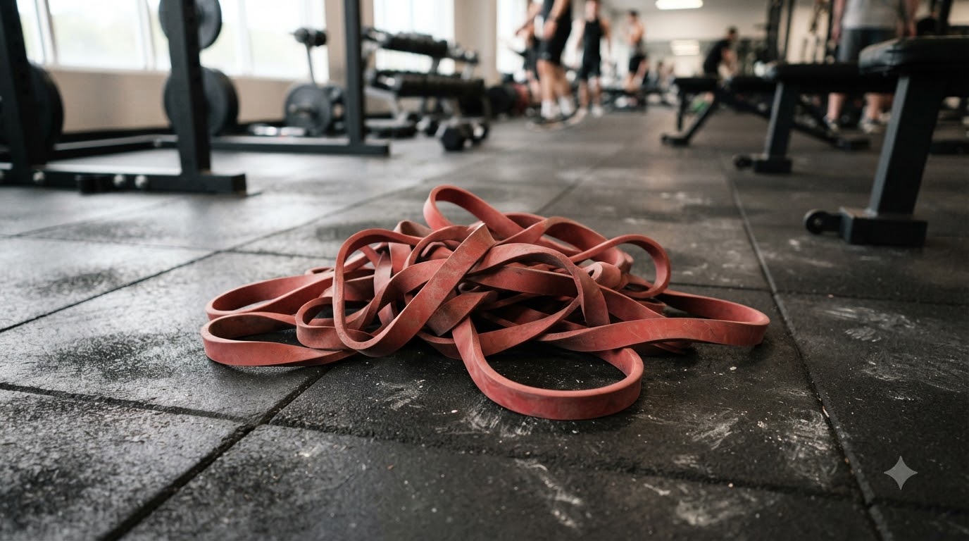 Nguyên nhân khiến dây kháng lực bị cuộn trong lúc tập