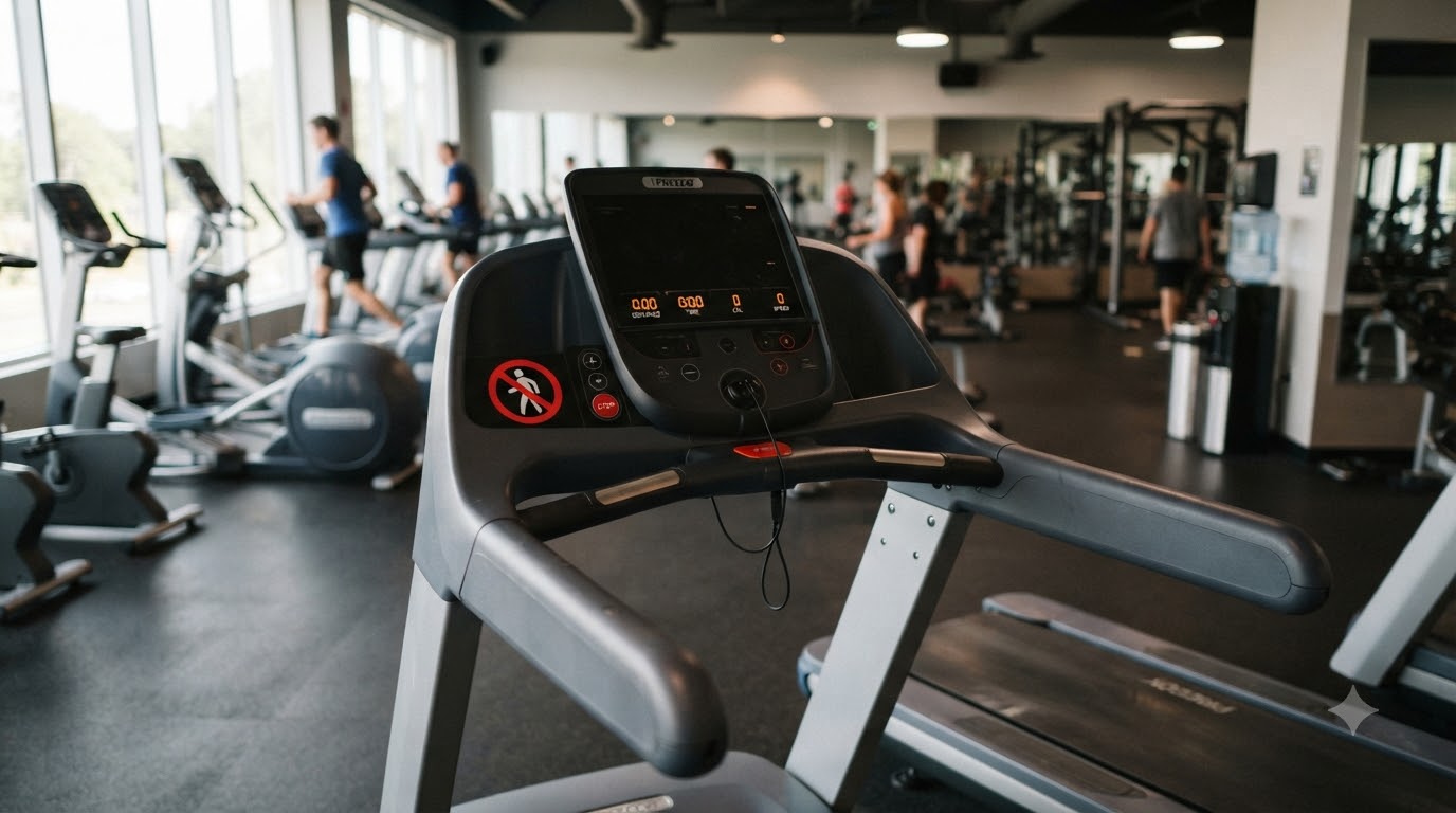 Điều chỉnh tốc độ và độ dốc máy chạy bộ từng mức nhỏ
